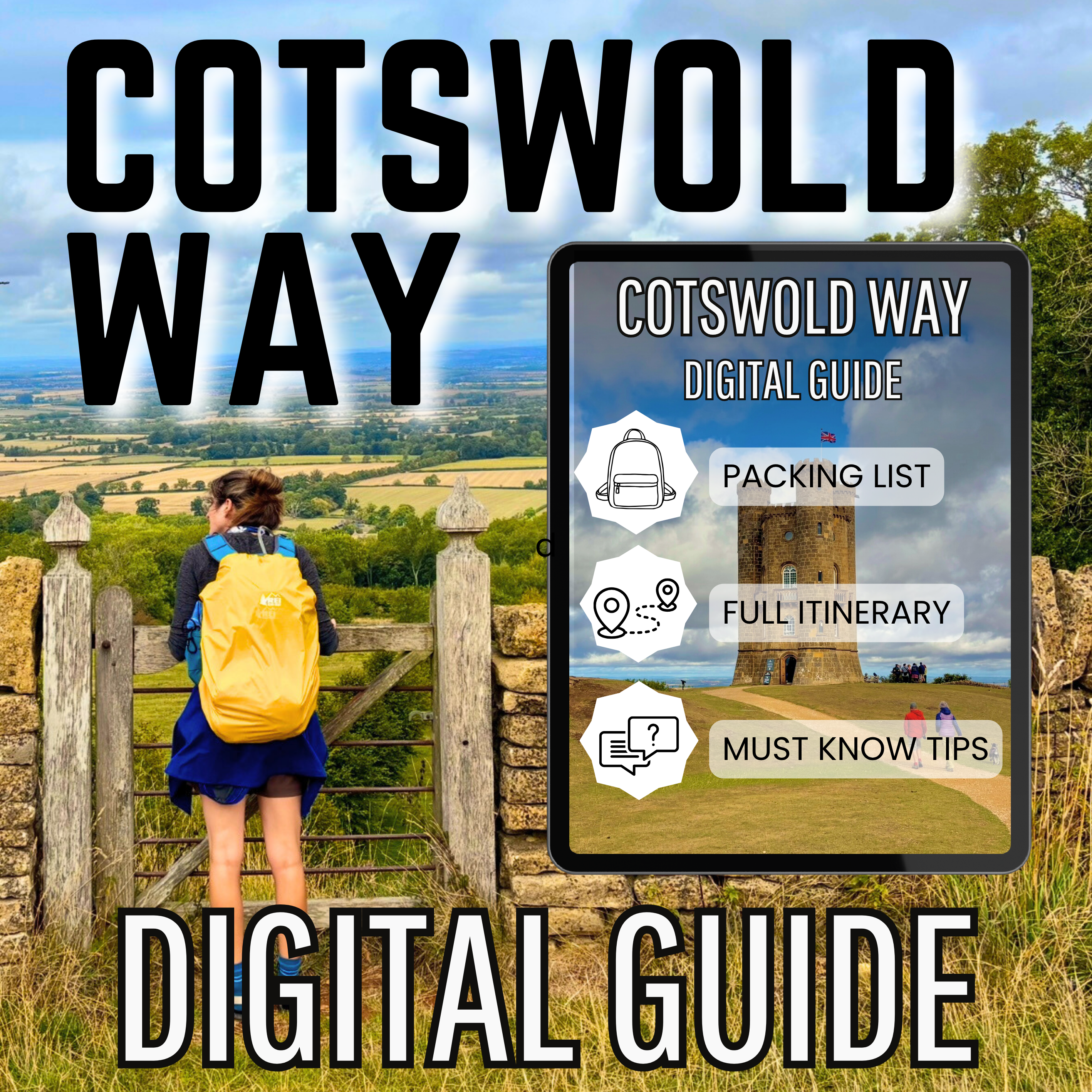 The Complete Cotswold Way Digital Bundle 2026 Edition Travel Light COTSWOLD1