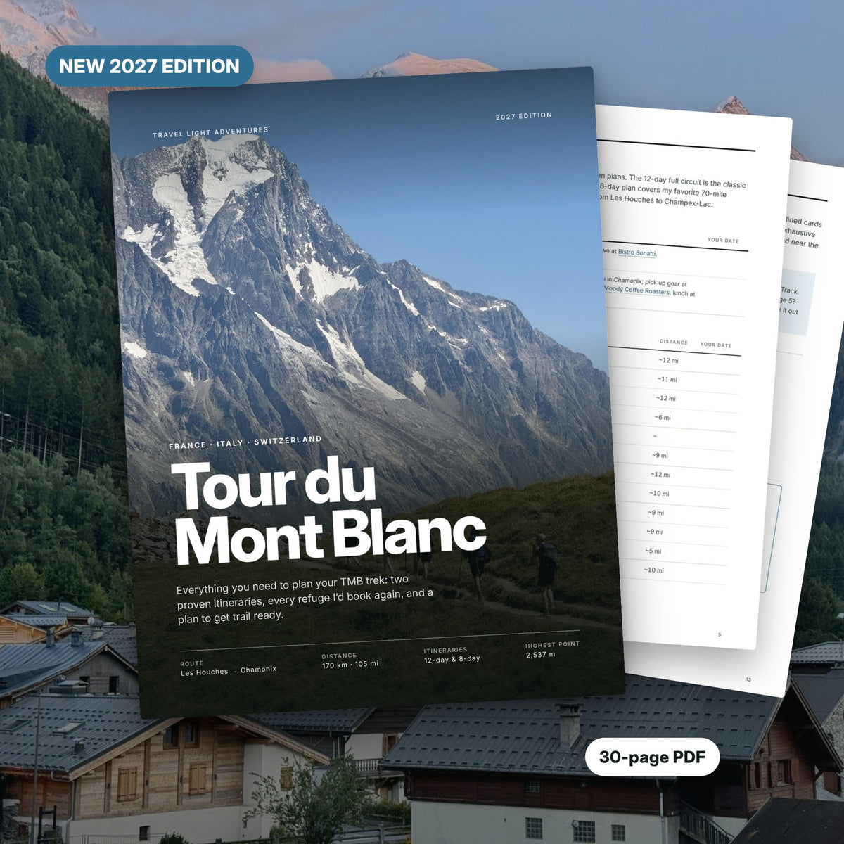 Tour du Mont Blanc Digital Guide (2027 Edition)